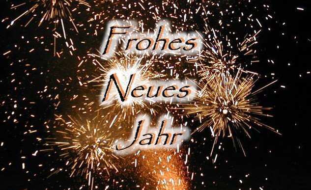 Gute Wünsche für das neue Jahr